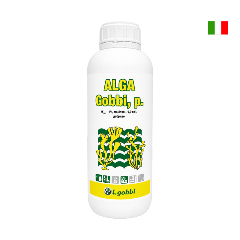 Біостимулятор ростових процесів ALGA Gobbi (Seaweed Mix), l.gobbi - 1л Біостимулятор ростових процесів ALGA Gobbi (Seaweed Mix), l.gobbi - 1л