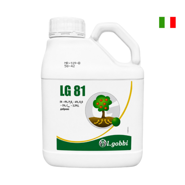 Органо-мінеральне добриво LG 81, l.gobbi - 4 л Органо-мінеральне добриво LG 81, l.gobbi - 4 л